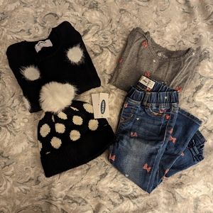Baby Gap Disney and Old Navy 3T Clothing Bundle